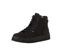 Tamaris Botines de Tacón para Mujer, Plantilla Extraíble, Negro, Piel, 38 EU