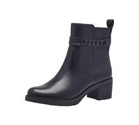 Tamaris Botines Elegantes para Mujer Comfort con Easystretch y Duo-Tex, Botas Cortas al Tobillo, Color Negro, 40 EU
