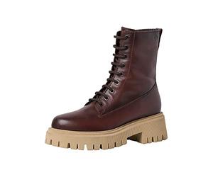 Tamaris Botines para mujer 1-1-25217-39 normal, Brandy Leather, 40 EU