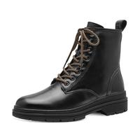 Tamaris Botines para Mujer, Forro Cálido, Cómodos, Negro, 41 EU