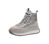 Tamaris Botines para Mujer, Forro Cálido, Duo-Tex, Champán, 38 EU
