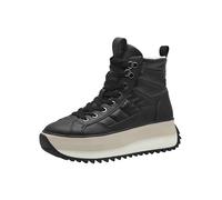 Tamaris Botines para Mujer, Forro Cálido, Duo-Tex, Negro, 39 EU