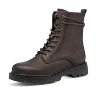 Tamaris Botines planos con cordones para mujer, CIGAR, 38