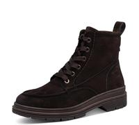 Tamaris Botines planos con cordones para mujer, color marrón (MOCCA), 41