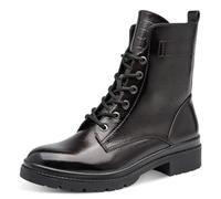 Tamaris Botines planos con cordones para mujer, color marrón (MOCCA PATENT), 37