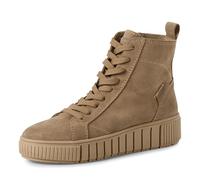 Tamaris Botines planos de encaje para mujer 1-25205-45, color beige, talla 36 EU, beige, 36 EU