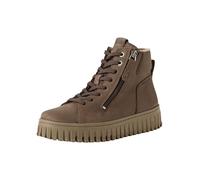 Tamaris Botines planos de encaje para mujer 1-25206-43, pardo, 37 EU
