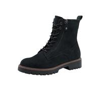 Tamaris Botines planos de encaje para mujer 1-25207-45, azul marino, talla 36 EU, azul marino, 36 EU