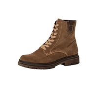 Tamaris Botines planos de encaje para mujer 1-25217-45, color marrón, talla 40 EU, marrón, 40 EU