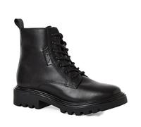 Tamaris Botines planos de encaje para mujer 1-25931-45, negro, talla 38 EU, Negro, 38 EU
