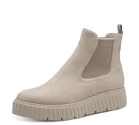 Tamaris Damen Boot Flat 1-25420-45, Botas Cortas al Tobillo Mujer, Gris Claro, 41 EU