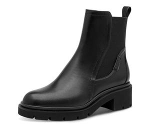 Tamaris Botines planos para mujer, negro, 42