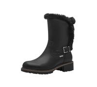 Tamaris Botines Veganos de Forro Cálido para Mujer, Negro, 41 EU