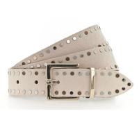 Tamaris cinturón Leather Belt W115 Dark Vanilla beige