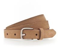Tamaris Slim Velours Belt W80 Cognac