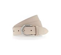 Tamaris Cinturón de cuero 95 cm beige