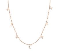 Tamaris Collar con colgantes., 42 cm, Acero inoxidable, Sin piedras preciosas