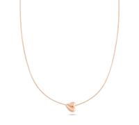 Tamaris Collar con corazón orgánico de acero inoxidable