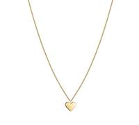 Tamaris collar para mujer, Halsschmuck con Herzanhänger, wasserfest de acero inoxidable, Gold