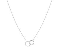 Tamaris collar para mujer, Halsschmuck con Infinity Anhängern, wasserfest de acero inoxidable, plata