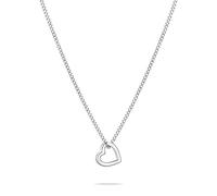 Tamaris Collar TJ-0462-N-45 Plata, 45 cm, Acero inoxidable, No es una piedra preciosa