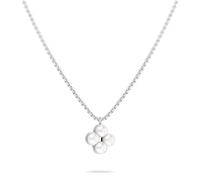 Tamaris Collar TJ-0511-N-45 Plata, 45, Acero inoxidable, Perlas de cristal