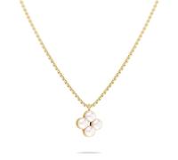 Tamaris Collar TJ-0512-N-45 IP Gold, 45, Acero inoxidable, Perlas de cristal