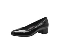 Tamaris Comfort 8-82300-43-Zapatos de tacón, Bomba Mujer, Patente Negra, 38 EU Ancho