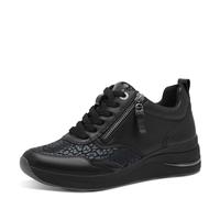 Tamaris Comfort 8-83714-43-Zapatillas Bajas, Zapatillas Mujer, Color Negro, 41 EU Ancho