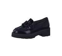 Tamaris Comfort 8-84704-41-Plantilla Intercambiable de Piel con Ajuste cómodo, Mocasín Mujer, Patente Negra, 37 EU Ancho