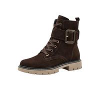 Tamaris Comfort 8-85106-43-Botas Planas de Encaje para Mujer, Botas de Moda