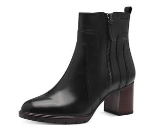 Tamaris Comfort 8-85301-43-Botas de tacón, Botas de Moda Mujer, Negro, 37 EU Ancho