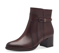 Tamaris Comfort 8-85310-43-Botas de tacón, Botas de Moda Mujer, marrón Oscuro, 42 EU Ancho
