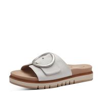 Tamaris Comfort 8-87106-42 108 White Nappa Slipper Komfortable Mehrweite Alltagsschuh Festlich Elegant, Sandalias Planas Mujer, Color Blanco, 38 EU Ancho