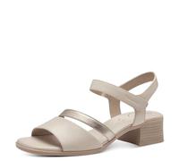 Tamaris Comfort 8-88204-42 411 Ivory Absatzsandale Komfortable Mehrweite Alltagsschuh Festlich Elegant, Sandalia con talón Mujer, Beige, 37 EU Ancho