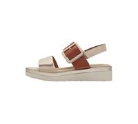 Tamaris Comfort 8-88706-42 414 Ivory Comb Wedge Plateau Sandale Komfortable Mehrweite Alltagsschuh Festlich Elegant, Sandalias Planas Mujer, 40 EU Ancho