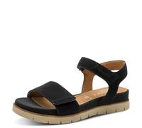 - Tamaris COMFORT 8-88710-42 803 NAVY NUBUK Wedge Plateau Sandale Komfortable Mehrweite Alltagsschuh Festlich Elegant, Sandalias planas,