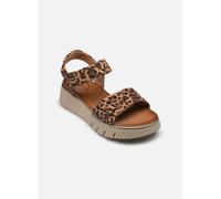 Tamaris Comfort Damen Sandale Multiadjustable, Sandalia Mujer, Leopardo, 37 EU