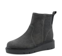 Tamaris Comfort Boot Flat, Bota a la Altura de la Pantorrilla Mujer, Antrac Suede, 42 EU