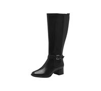 Tamaris Comfort, Botas a la Altura de Rodilla Mujer, Negro, 39 EU Ancho