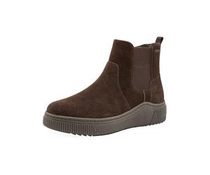 Tamaris Comfort - Botas de invierno para mujer, sin tacón, de piel, impermeables, moca, 38 EU