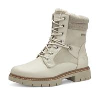 Tamaris Comfort-Botas Forradas para Mujer con Cordones y Tex, Moda, Beige, 37 EU