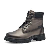 Tamaris Comfort-Botas Forradas para Mujer con Cordones y Tex, Moda, Gris Peltre, 39 EU