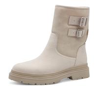 Tamaris Comfort-Botas Forradas para Mujer con Suela cálida, Tex y Agarre Extra, Moda, Beige, 42 EU