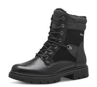 Tamaris COMFORT - Botines de invierno para mujer, con cordones, forrados e impermeables, Negro, 37 EU