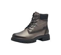 Tamaris COMFORT - Botines de invierno para mujer, con cordones, forrados e impermeables, plata, 38 EU