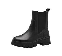 Tamaris Comfort Chelsea Botas de piel para mujer, Nappa Negro, 39 EU