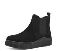 Tamaris Comfort Chelsea Forrado para Mujer con Suela cálida y Tex, Botas de Moda, Negro, 38 EU