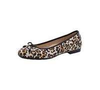 Tamaris Comfort Damen Ballerina 8-82102-42, Zapatos Tipo Ballet Mujer, Leopardo, 36 EU