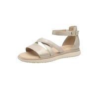 Tamaris Comfort Damen Flache Sandale, Sandalias Planas Mujer, Beige Glam, 39 EU